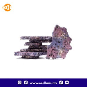 CaribSea Life Rock Flatz (Purple) - 20 lbs