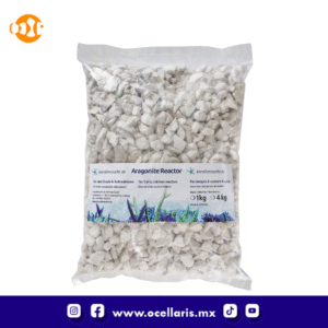 Media de Aragonita para Reactor de Calcio - 4 kg