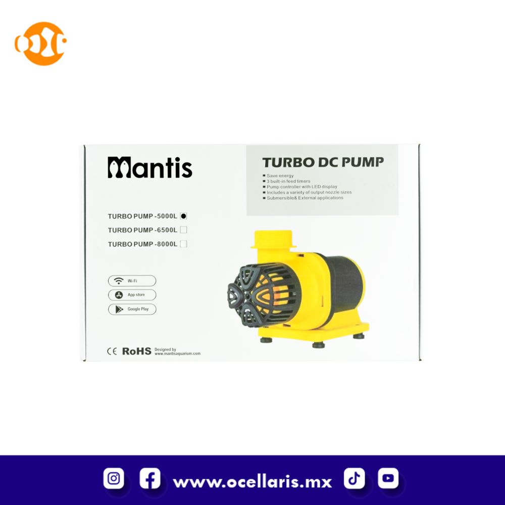 Mantis TURBO 5000 - Bomba de retorno WiFi - 5,000 l/h - Image 5