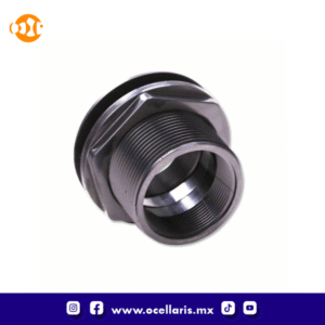 BRS Bulkhead ABS - Roscado x Roscado - 1 pulg