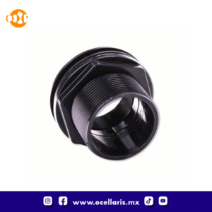 BRS Bulkhead ABS - Roscado x Liso - 1 pulg