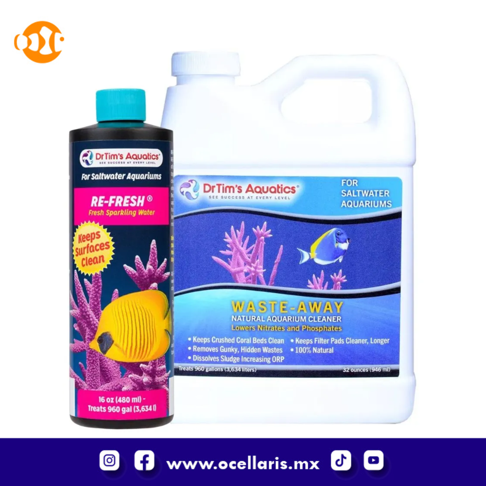 Dr. Tim´s Kit de Tratamiento de CianoBacterias 480 galones