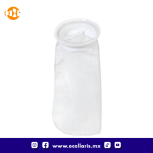 Calcetín de malla con anillo de plástico - 4 x 14 Pulg