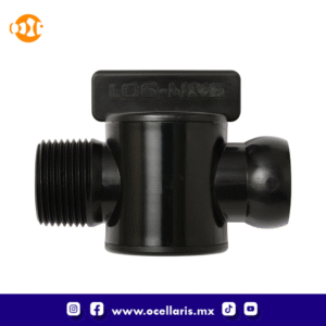 Loc-Line Válvula NPT macho de 1/2 plg