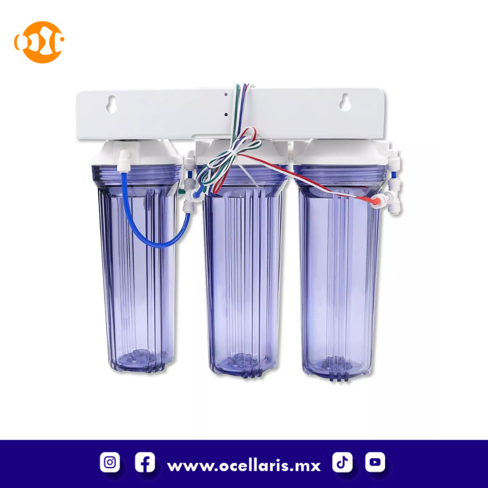 Kit ahorrador de DI triple con resinas y medidor de TDS - Image 2