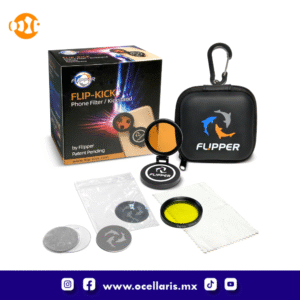 Flipper - Kit de lentes de fotografía y video para Acuario