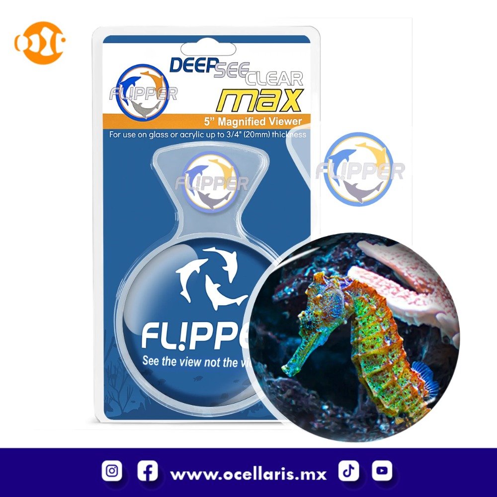 Visor Flipper DeepSee Viewer Clear Max 5″