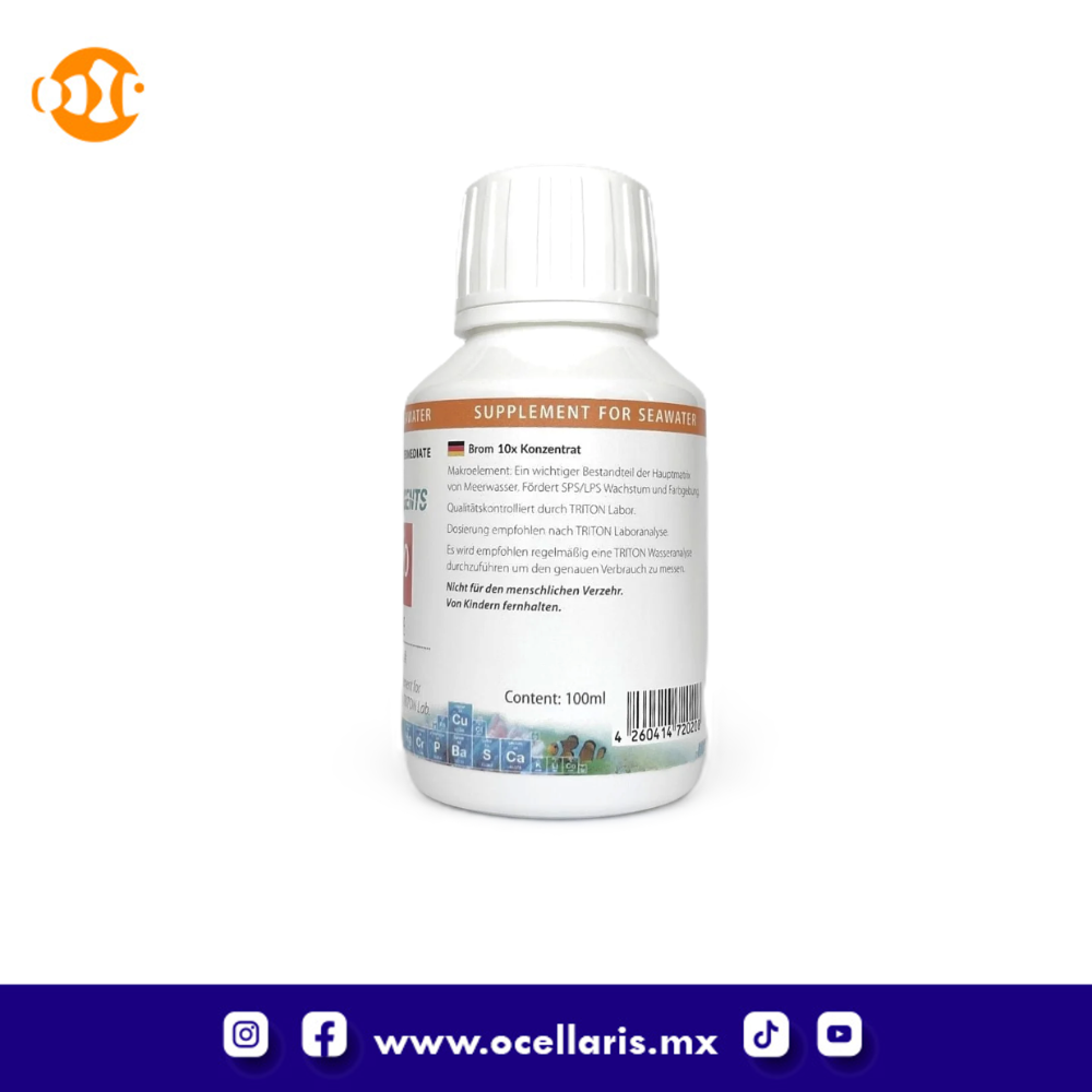 Br x 10 Bromine - Bromo concentrado x10 - 100 ml - Image 3